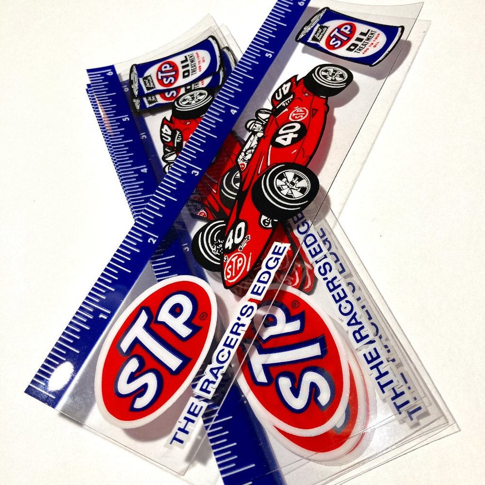 STP ‘The Racer’s Edge’ 5 Plastic Rulers - Picture 6 of 6